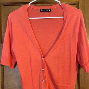 7th Avenue Elbow-Length Cardigan